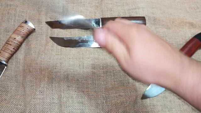 Бюджетнве ножи из кованой стали 9ХС! отправка в день заказа! смотреть онлайн