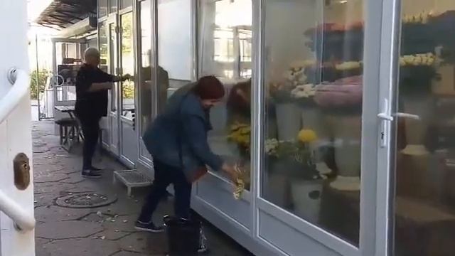 Вот так моют окна профессионалы. смотреть онлайн