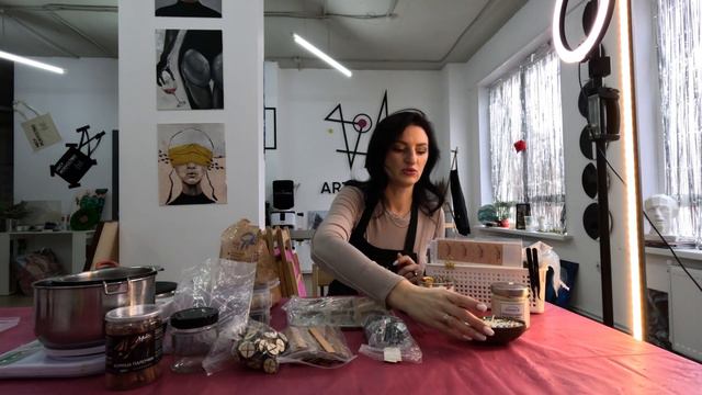 Ароматические свечи и аромасаше из кокосового воска для начинающих (Первый бесплатный урок) смотреть онлайн