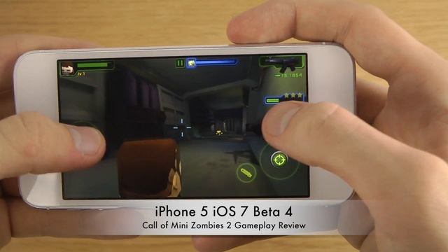 Call of Mini Zombies 2 iPhone 5 iOS 7 Beta 4 Gameplay Review смотреть онлайн