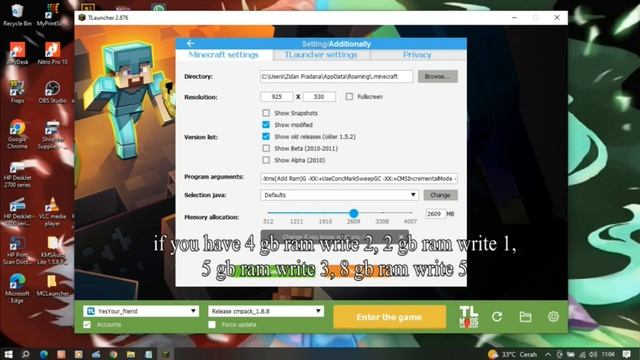 This setting will boost your Fps in minecraft |Best Setting for minecraft 2023| смотреть онлайн