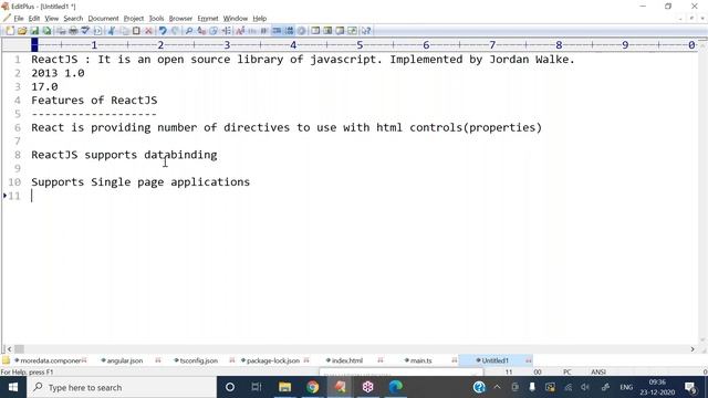 REACT JS tutorials || Demo - 1 || by Mr. Swamy Naidu On 23-12-2020 @9AM смотреть онлайн