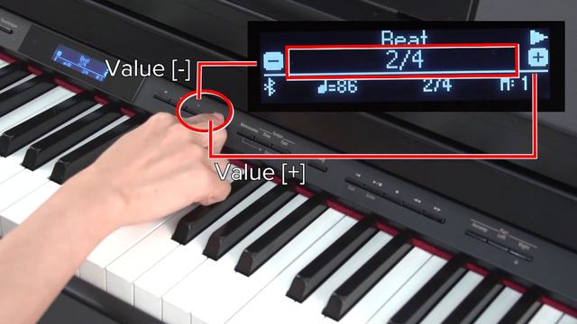 “Using the Metronome” Roland GP / LX / HP / DP series #04 смотреть онлайн