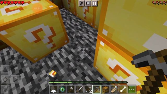 Скай блок из лаки блоков! Minecraft 1.16. смотреть онлайн
