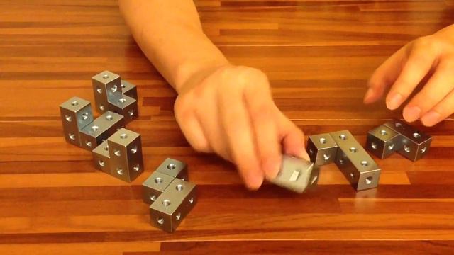 索瑪立方塊簡介與快速解法 Soma Cube Solution