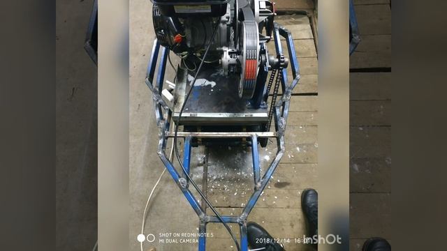 Мототалкач . Лыжный модуль своими руками смотреть онлайн