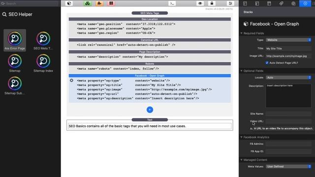SEO Helper Basics - SEO Meta Tags смотреть онлайн