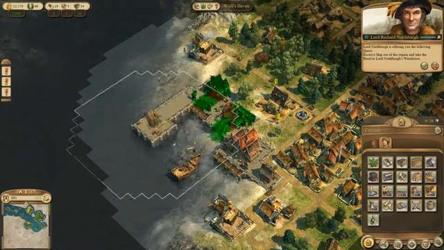 Anno 1404 Xubuntu Linux (Steam Play/Proton) Gameplay смотреть онлайн