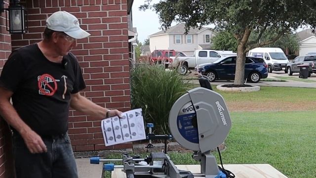 The Best Dual Miter Metal Chop Saw EVER-Evolution S355MCS смотреть онлайн