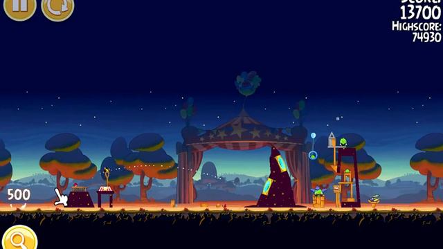 Angry Birds: Seasons. Abra-ca-bacon (level 1-3) 3 stars Прохождение от SAFa смотреть онлайн