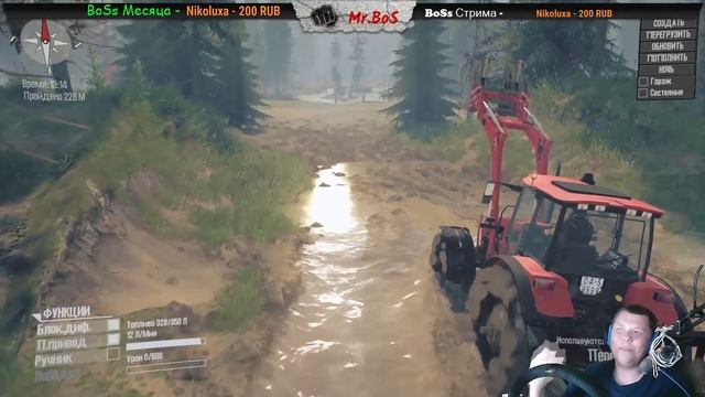 БЕЛАРУС 1523/Честный Обзор мода/Spintires: MudRunner/