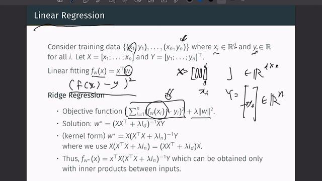 [W14-1] Ridge Regression and Kernel смотреть онлайн