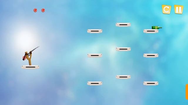 Hit Bottles Knock Down-2 (HARD LEVELS 11-20) Bottle Shooting Game. смотреть онлайн