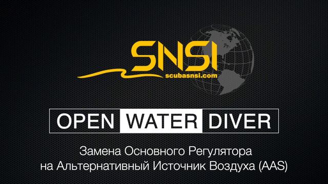 SNSI Open Water Diver RUS - Session 3: Scuba Skills #2 смотреть онлайн