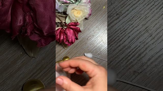 Как сделать серединку розы. Основы цветоделия от Натальи Шульги смотреть онлайн