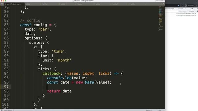 How to Change Date Language to Spanish in Chart JS смотреть онлайн