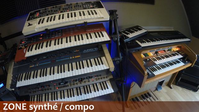 Voici mon studio - Moog, Roland, Doepfer, Korg смотреть онлайн