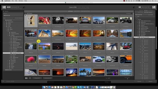 Lightroom Classic CC - Import Dialogue Consolidated View | Tutorial смотреть онлайн