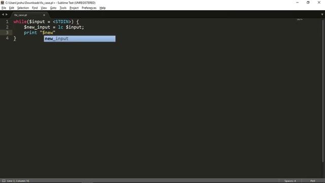 Simple Perl Script смотреть онлайн