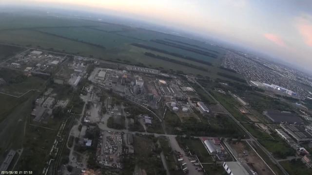 Полет над ТЭЦ-3 смотреть онлайн