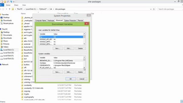 how to install pip and set Environment in windows tamil смотреть онлайн