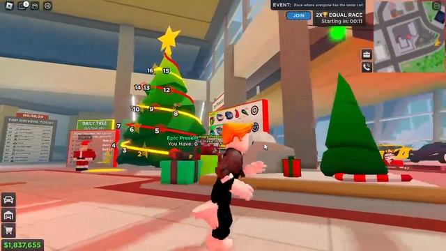 ЁЛКА В ТАКСИ БОСС? НОВОГОДНИЙ ИВЕНТ|Taxi Boss Roblox