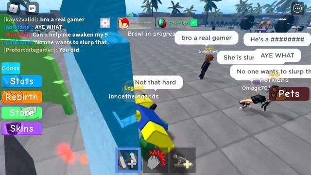 Roblox Weight Lifting Simulator 3 |  I Reached Number 7!! And Got 2,023 Off Grinding!!