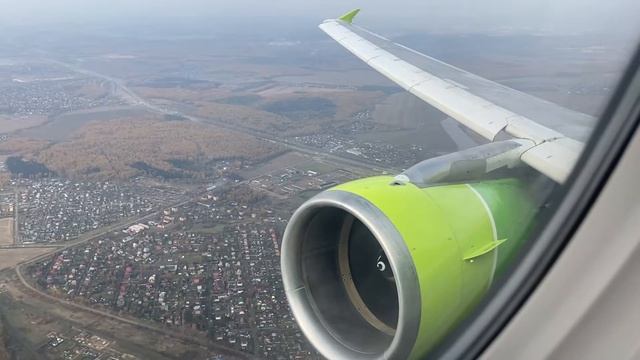 S7 airlines A321 departure from Moscow Domodedovo смотреть онлайн