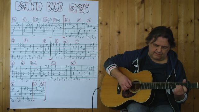 Fingerstyle Guitar Lesson # 336: BEHIND BLUE EYES (The Who/Limp Bizkit) смотреть онлайн