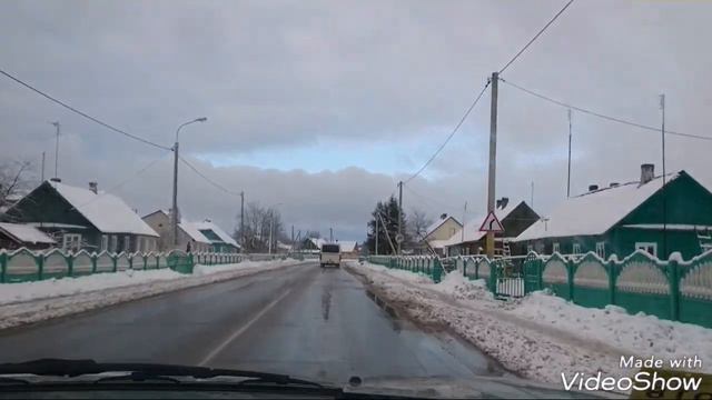 Зимняя дорога хорошего настроения.В предвкушении зимней рыбалки!) смотреть онлайн