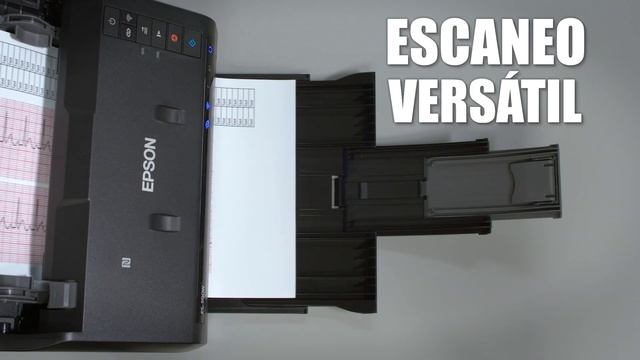 Escáner Epson WorkForce ES-500W смотреть онлайн