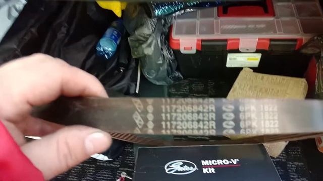 60000 км за 4 года. Состояние ремня ГРМ на Ниссан Альмера G15.