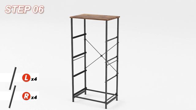 WLIVE Dresser with 4 Fabric Drawers Assembly Instructions смотреть онлайн