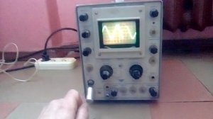 Пуск осциллографа С1-49