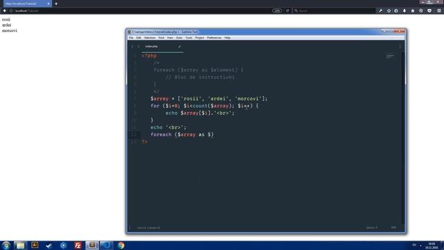 #12 Tutorial PHP [ROMANA] - FOREACH смотреть онлайн