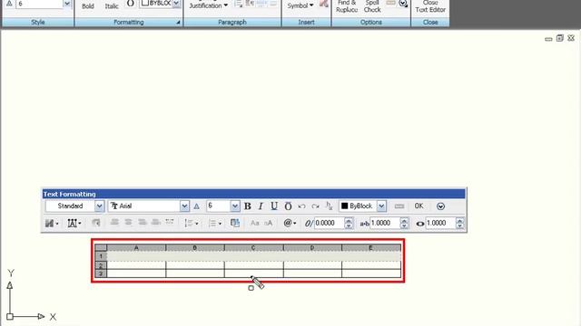 Примитивы в Autocad. Таблицы. Урок 32 смотреть онлайн