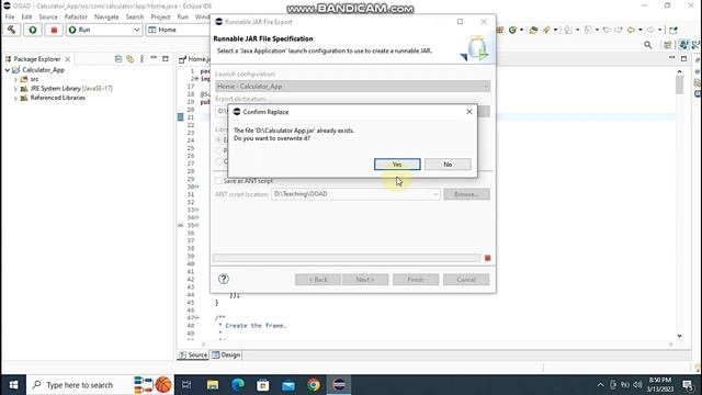 How to Convert Java Swing Project into Jar File смотреть онлайн