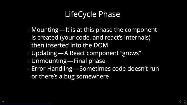 React JS LifeCycle #21 смотреть онлайн
