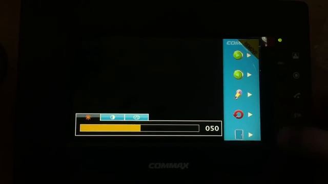Видеодомофон COMMAX CDV-71AM (меню) смотреть онлайн
