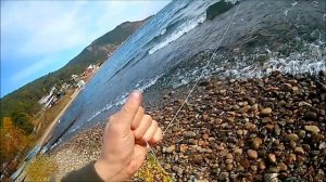 Рыбалка на Байкале на снасть "кораблик"