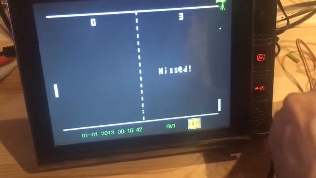 Игра Пинг-Понг (Arduino, TVOut, домофон) смотреть онлайн