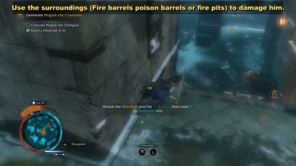 Ancient Warchief: The Champion (Gold) | Seregost | Shadows of the Past Mission | Shadow of War