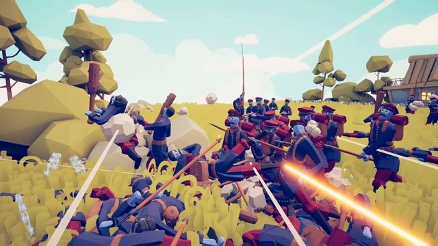 WW1 TRENCH BATTLES IN TABS! Totally Accurate Battle Simulator WW1 смотреть онлайн