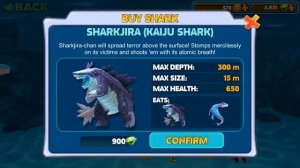Как сделать много денег и кристаллов в hangry shark на IOS