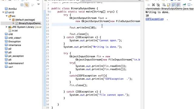 fileIO 6 BinaryRead EndOfFile смотреть онлайн