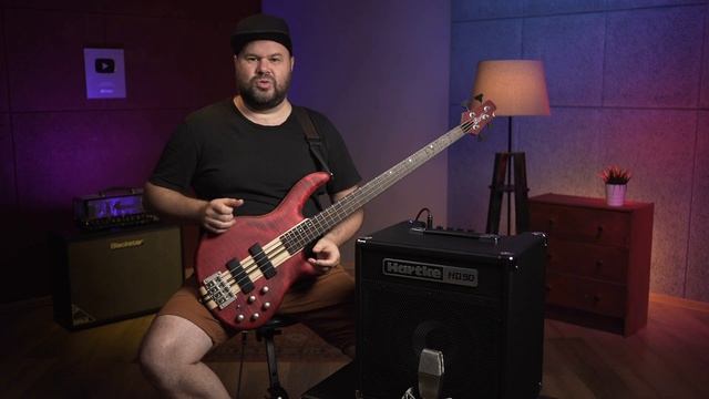 Басовый комбо усилитель Hartke HD50 смотреть онлайн