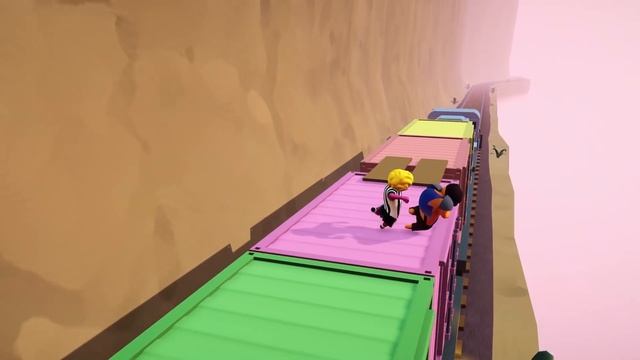 My Friend Had an Accident And Fell Into LAVA... (Gang Beasts) смотреть онлайн