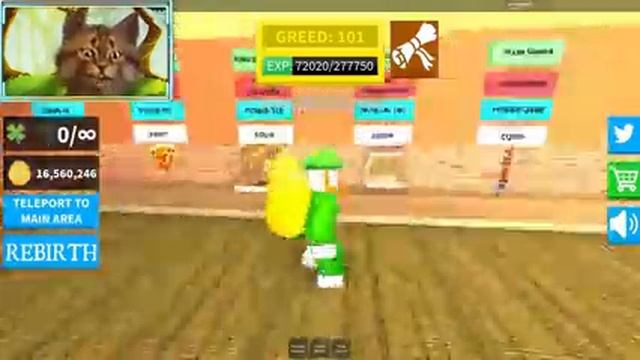 Buying the Gold Clover Backpack - Roblox Leprechaun Simulator смотреть онлайн