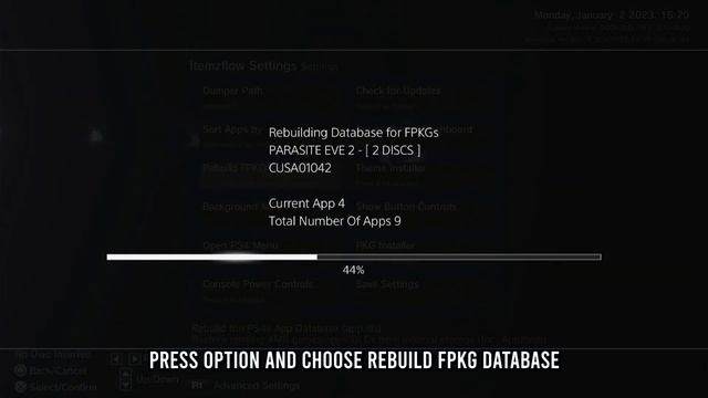 PS4 Jailbreak | How to restore missing games and apps after rebuilding database. смотреть онлайн