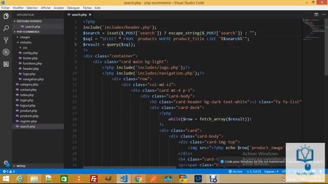 موقع e-commerce ب php و mysql الجزء الثامن العاشر смотреть онлайн